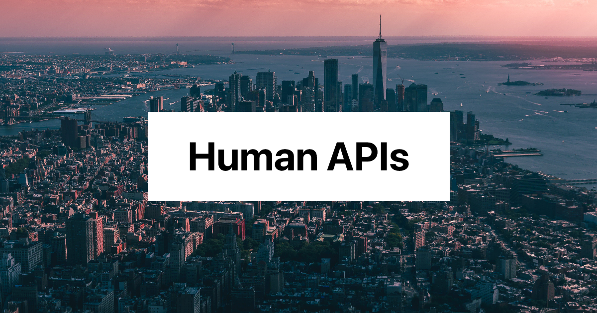 Human APIs | Kiko Beats